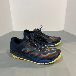 Merrell Nova 2 Trail Running Shoes Mens 11 Blue Rainbow Vibram J067179